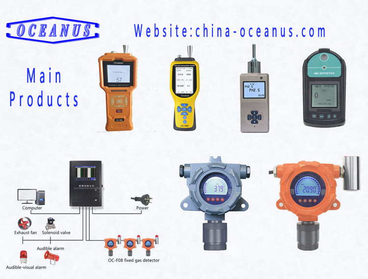 oceanus gas detectors