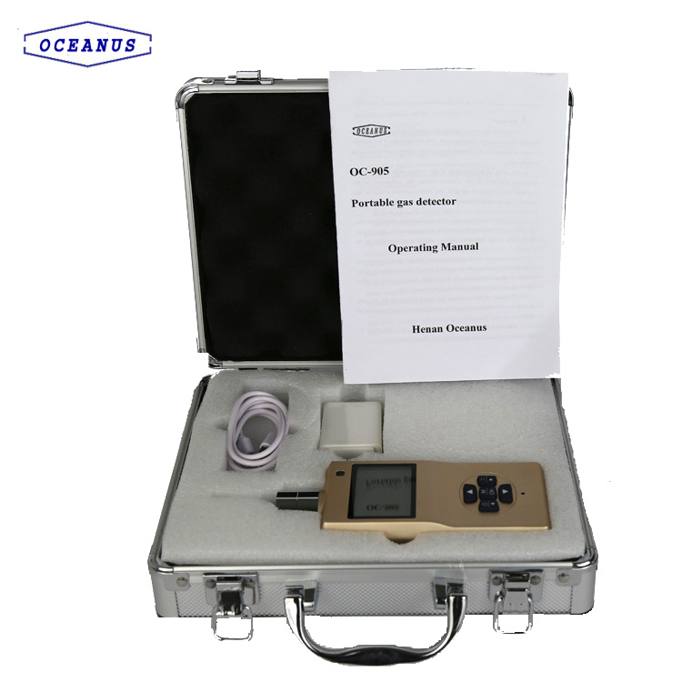 Portable pump-suction CL2 gas detector OC-905