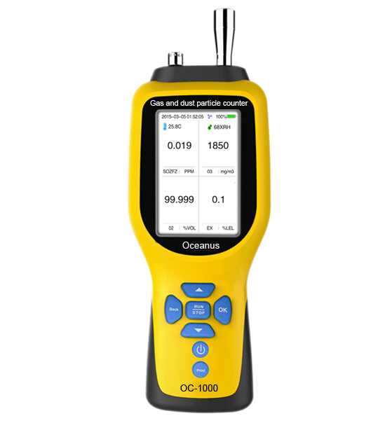 Multi portable pump-sunction gas detector