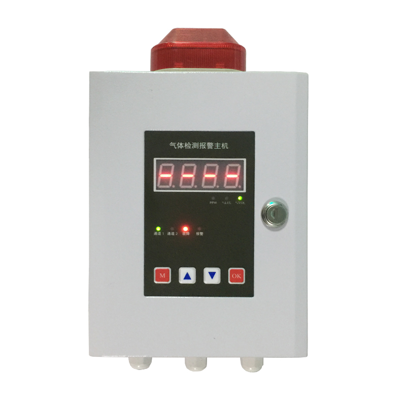 Gas detection controller with 4 channels/8channels
