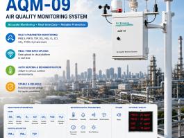 AQM-09 Air Quality Monitor Station With Data Transmission Function